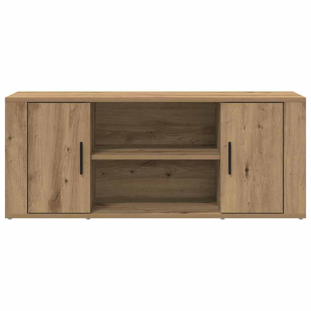 vidaXL TV Cabinet 100 x 35 x 40 cm Artisan oak Engineered wood