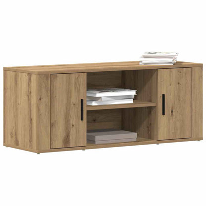 vidaXL TV Cabinet 100 x 35 x 40 cm Artisan oak Engineered wood