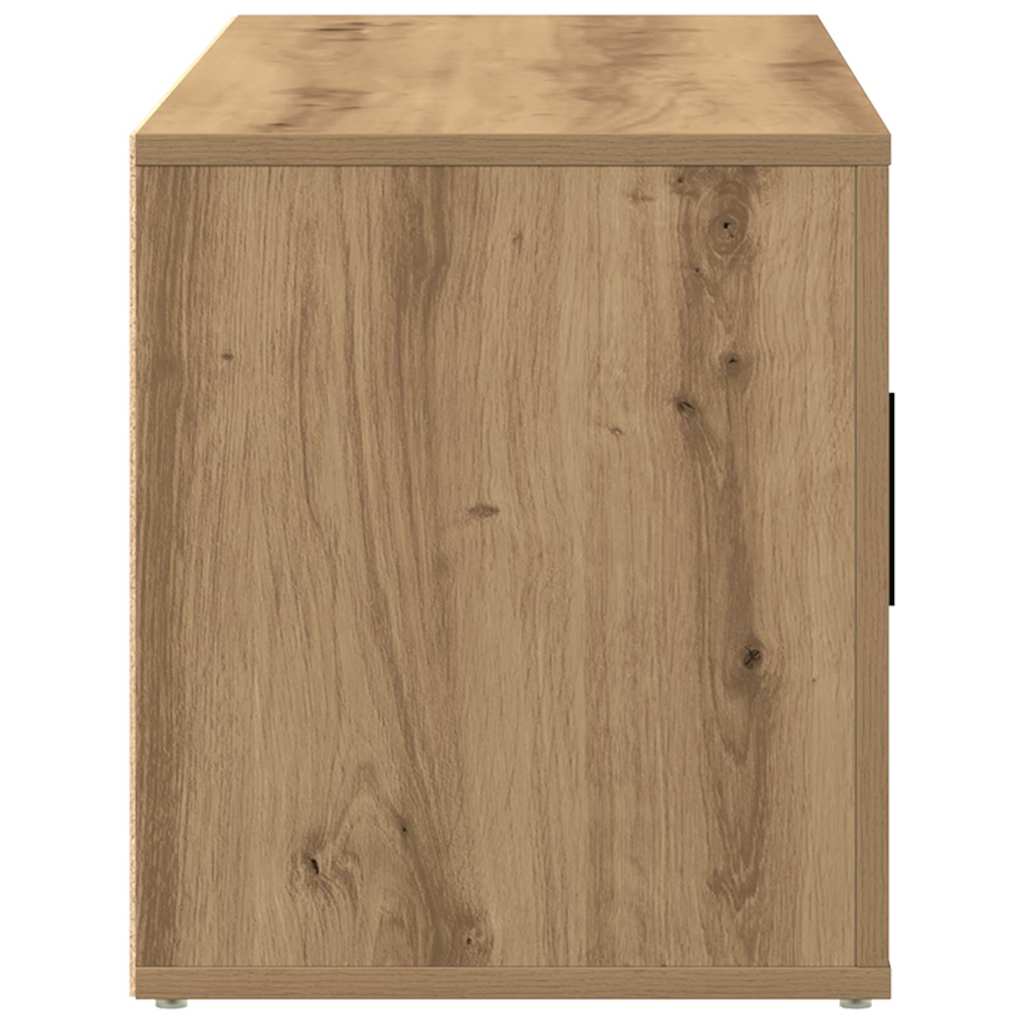 vidaXL TV Cabinet 100 x 35 x 40 cm Artisan oak Engineered wood