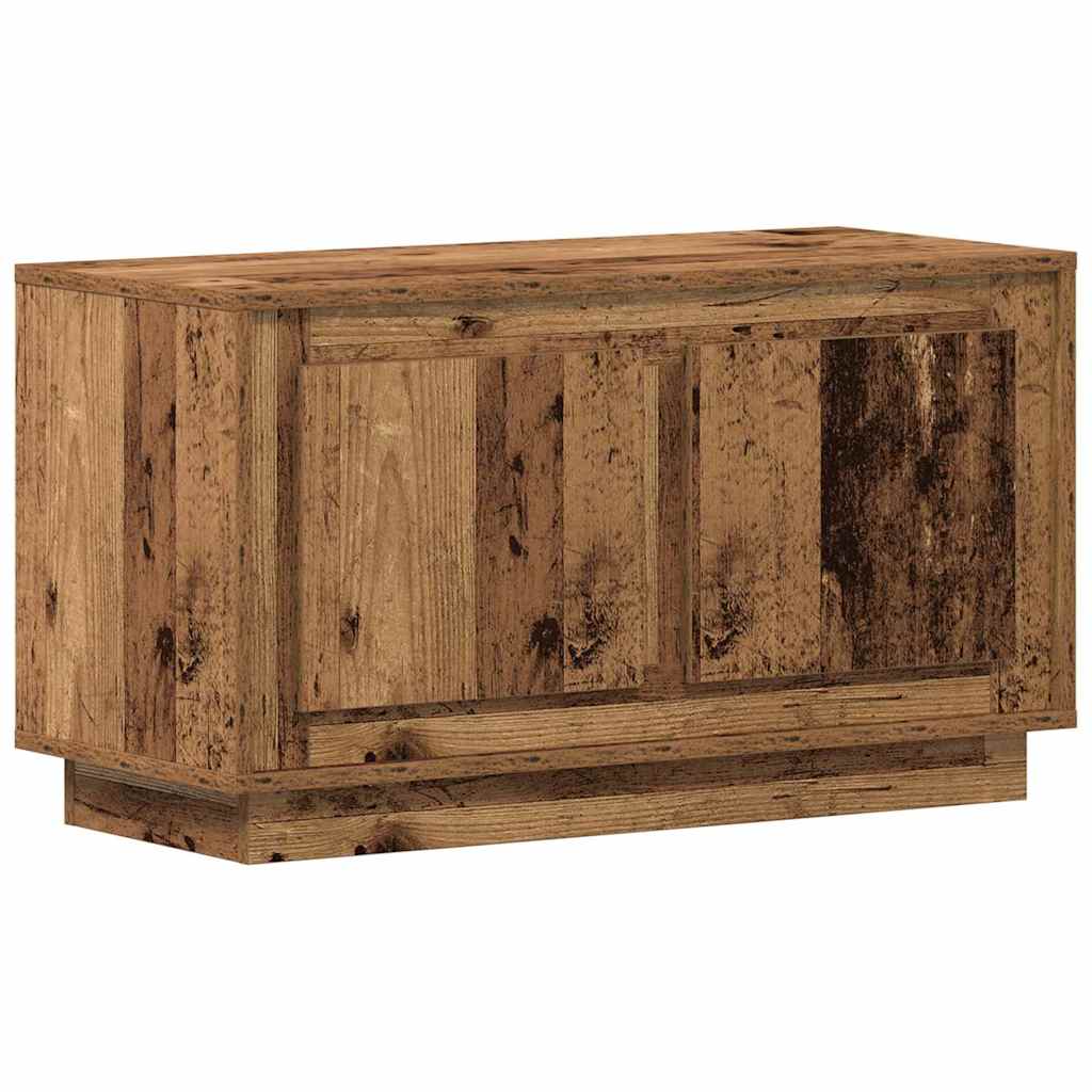vidaXL TV Cabinet Old wood 80 x 35 x 45 cm Engineered wood