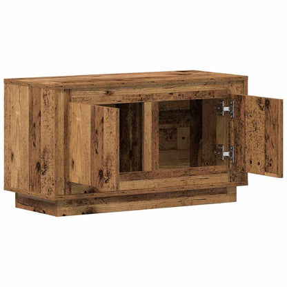 vidaXL TV Cabinet Old wood 80 x 35 x 45 cm Engineered wood
