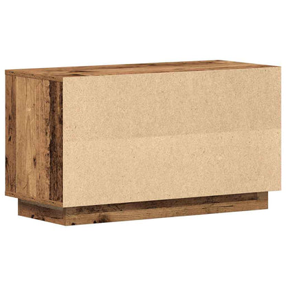 vidaXL TV Cabinet Old wood 80 x 35 x 45 cm Engineered wood