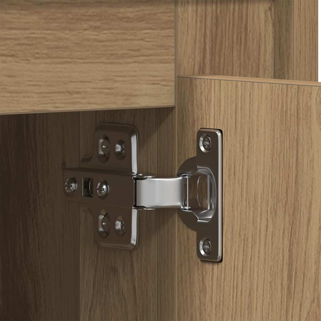 vidaXL TV Cabinet 80 x 35 x 45 cm Artisan oak Engineered wood