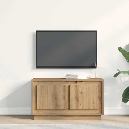 vidaXL TV Cabinet 80 x 35 x 45 cm Artisan oak Engineered wood