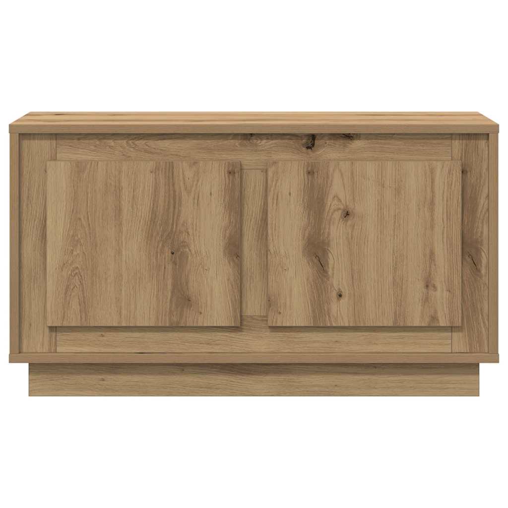 vidaXL TV Cabinet 80 x 35 x 45 cm Artisan oak Engineered wood