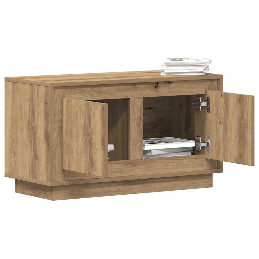 vidaXL TV Cabinet 80 x 35 x 45 cm Artisan oak Engineered wood