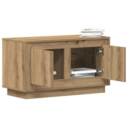vidaXL TV Cabinet 80 x 35 x 45 cm Artisan oak Engineered wood