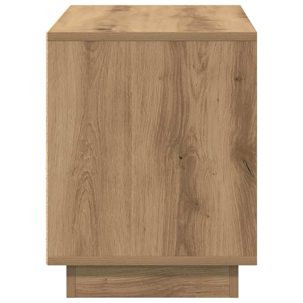 vidaXL TV Cabinet 80 x 35 x 45 cm Artisan oak Engineered wood