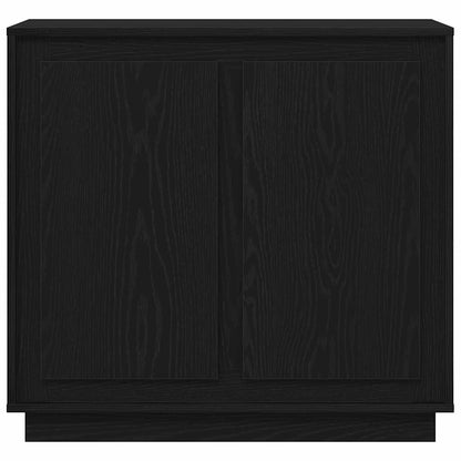 vidaXL Sideboard Black Oak 80 x 40 x 75 cm Engineered Wood