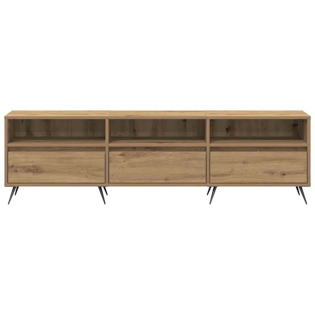 vidaXL TV Cabinet 150 x 30 x 44.5 cm Artisan oak Engineered wood
