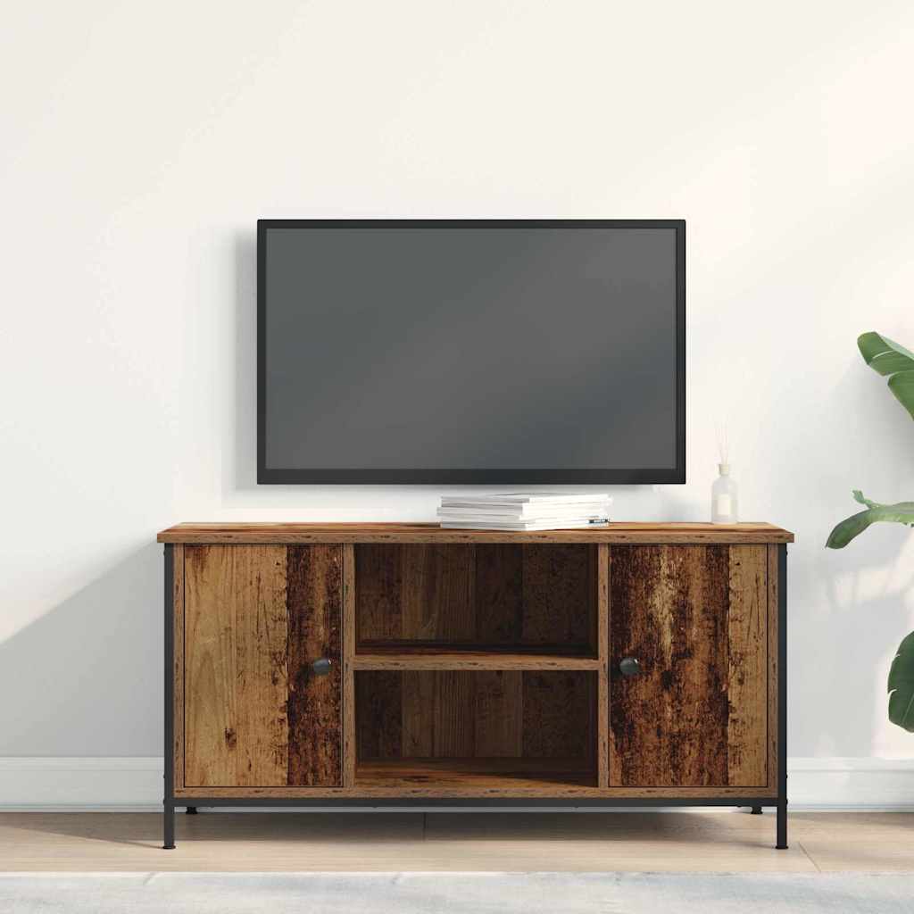 vidaXL TV Cabinet Old wood 100 x 40 x 50 cm Engineered wood