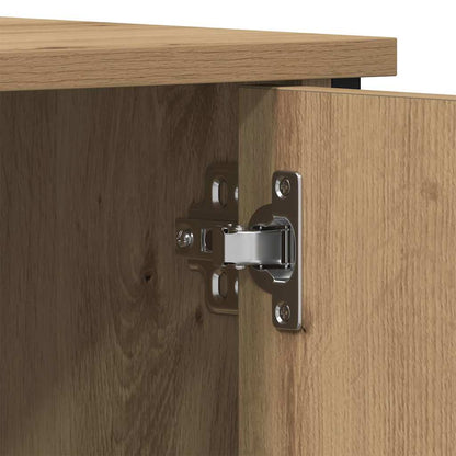 vidaXL TV Cabinet 100 x 40 x 50 cm Artisan oak Engineered wood
