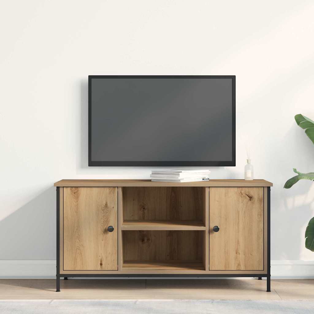 vidaXL TV Cabinet 100 x 40 x 50 cm Artisan oak Engineered wood