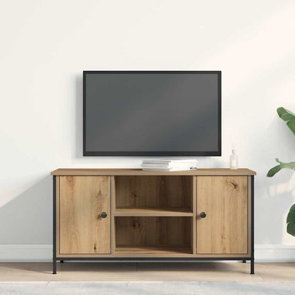vidaXL TV Cabinet 100 x 40 x 50 cm Artisan oak Engineered wood