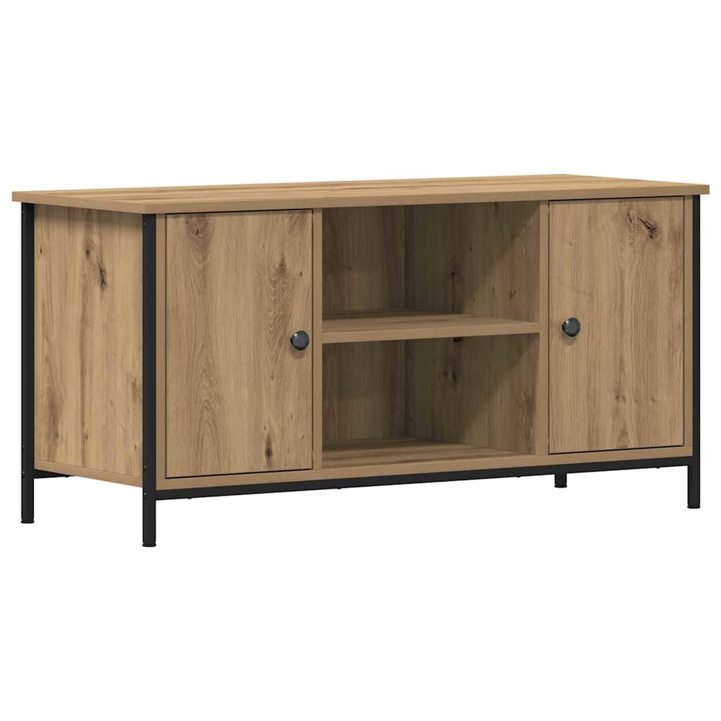 vidaXL TV Cabinet 100 x 40 x 50 cm Artisan oak Engineered wood