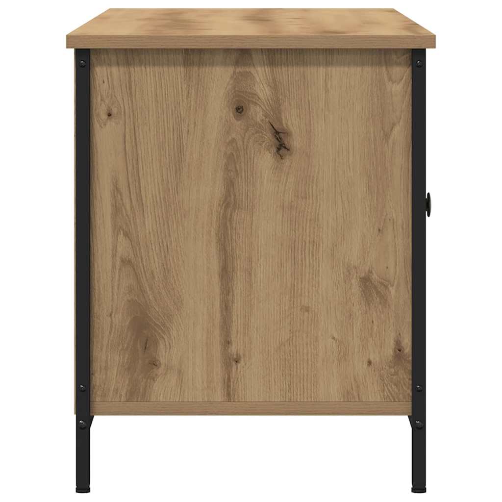 vidaXL TV Cabinet 100 x 40 x 50 cm Artisan oak Engineered wood