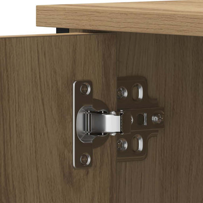vidaXL TV Cabinet 80 x 40 x 50 cm Artisan oak Engineered wood