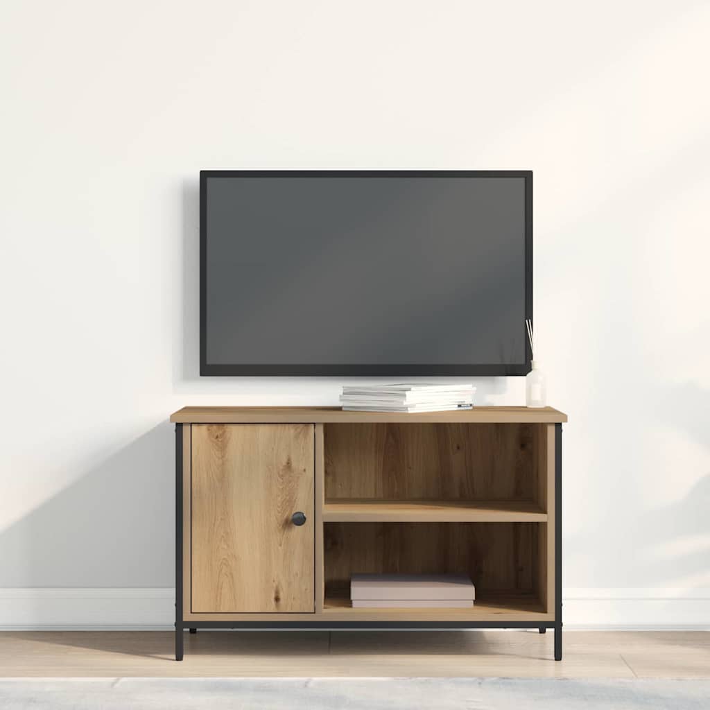 vidaXL TV Cabinet 80 x 40 x 50 cm Artisan oak Engineered wood