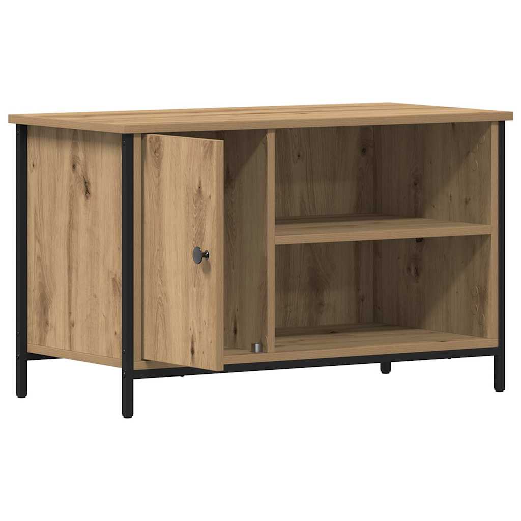 vidaXL TV Cabinet 80 x 40 x 50 cm Artisan oak Engineered wood