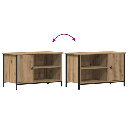 vidaXL TV Cabinet 80 x 40 x 50 cm Artisan oak Engineered wood