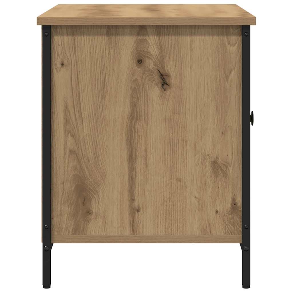 vidaXL TV Cabinet 80 x 40 x 50 cm Artisan oak Engineered wood