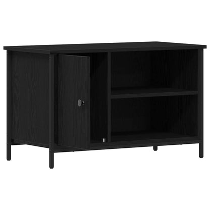 vidaXL TV Cabinet Black oak 80 x 40 x 50 cm Engineered wood