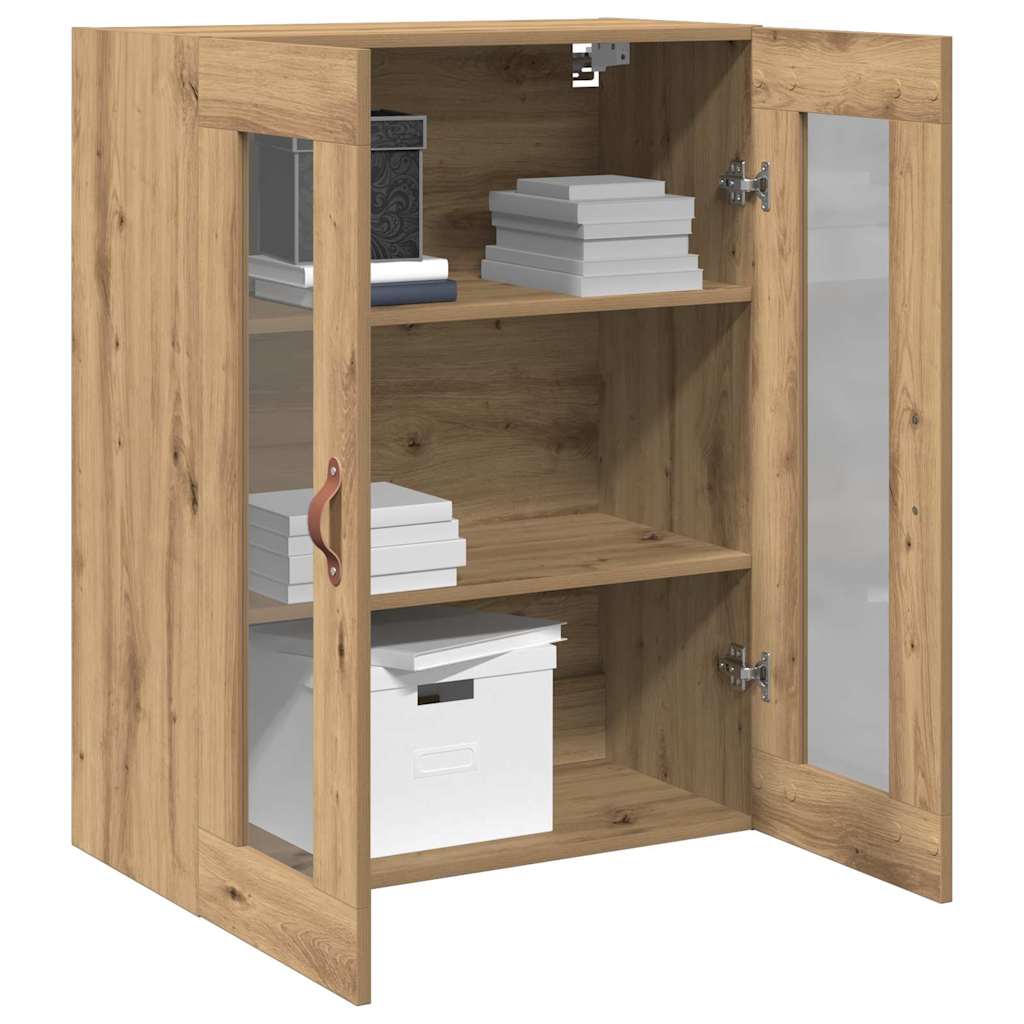 vidaXL Wall Cabinet Artisan Oak 69.5 x 34 x 90 cm Engineered Wood
