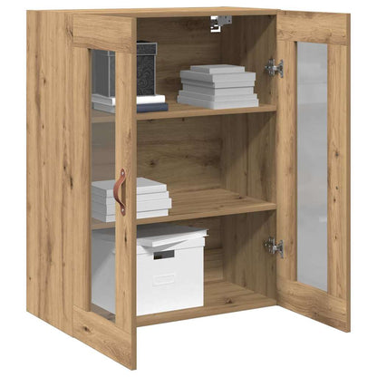 vidaXL Wall Cabinet Artisan Oak 69.5 x 34 x 90 cm Engineered Wood
