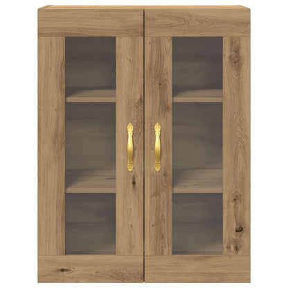 vidaXL Wall Cabinet Artisan Oak 69.5 x 34 x 90 cm Engineered Wood