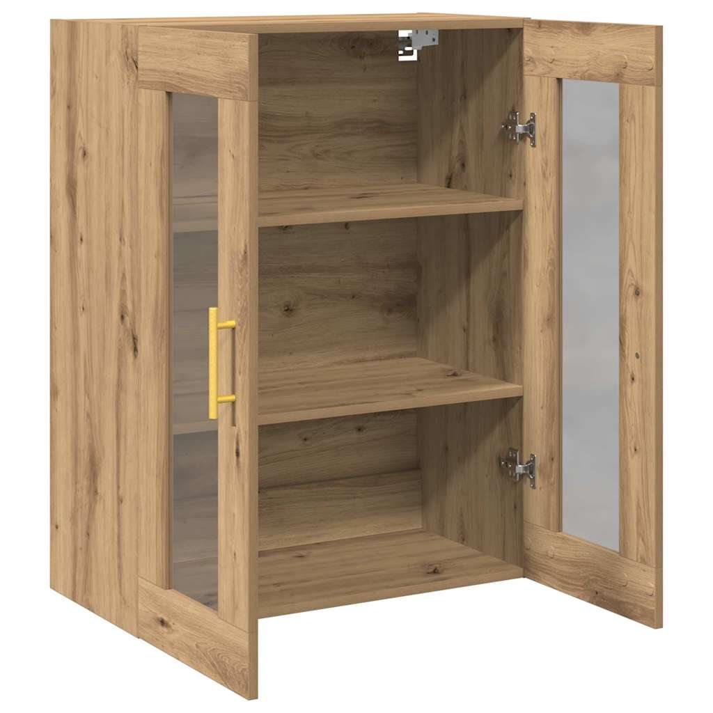 vidaXL Wall Cabinet Artisan Oak 69.5 x 34 x 90 cm Engineered Wood