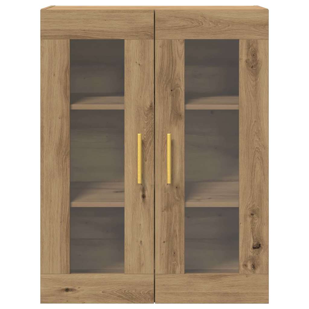 vidaXL Wall Cabinet Artisan Oak 69.5 x 34 x 90 cm Engineered Wood