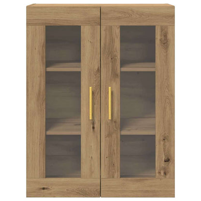 vidaXL Wall Cabinet Artisan Oak 69.5 x 34 x 90 cm Engineered Wood