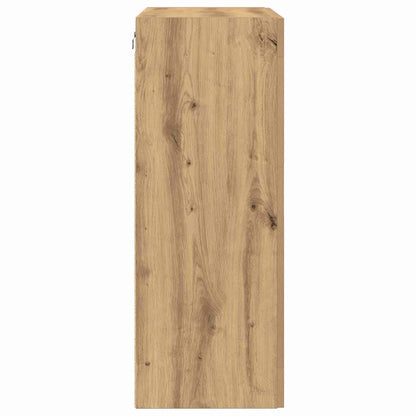 vidaXL Wall Cabinet Artisan Oak 69.5 x 34 x 90 cm Engineered Wood