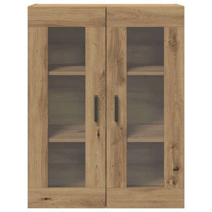 vidaXL Wall Cabinet Artisan Oak 69.5 x 34 x 90 cm Engineered Wood