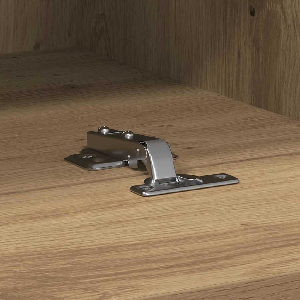 vidaXL TV Wall Cabinet 100 x 30 x 30 cm Artisan oak Engineered Wood