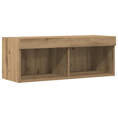 vidaXL TV Cabinet Set 80 x 30 x 30 cm Artisan oak Engineered Wood