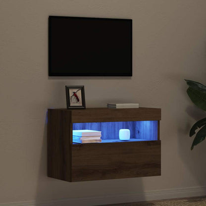 vidaXL TV Wall Cabinet 60 x 30 x 40 cm Artisan oak Engineered Wood