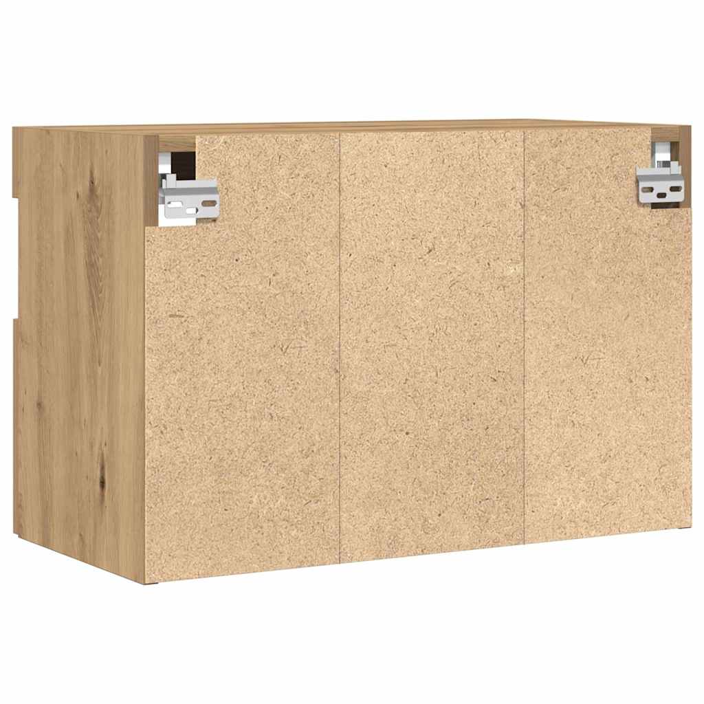 vidaXL TV Wall Cabinet 2 pcs Artisan oak Engineered Wood