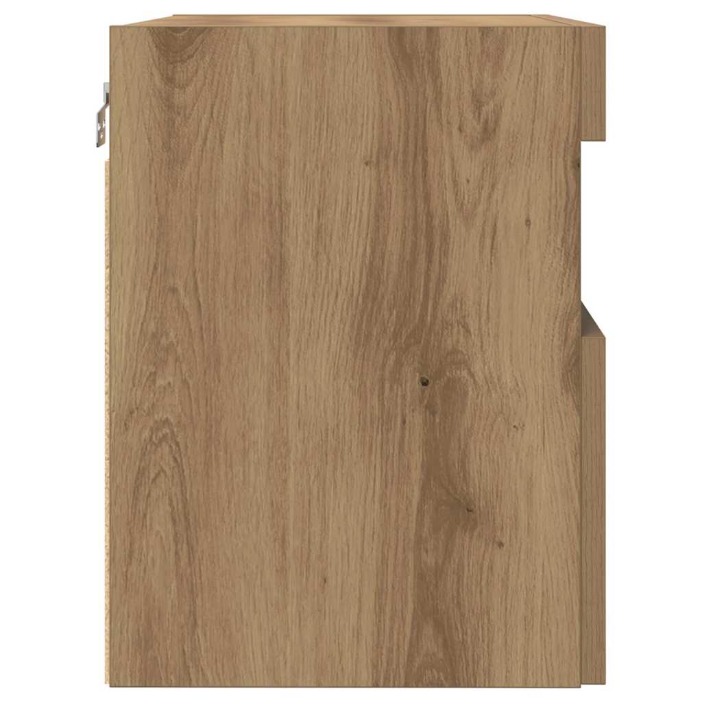 vidaXL TV Wall Cabinet 2 pcs Artisan oak Engineered Wood