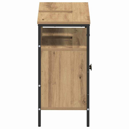 vidaXL Bathroom Sink Cabinet with Storage Artisan oak 80 x 30 x 60 cm
