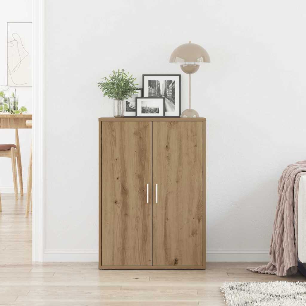 vidaXL Sideboard Artisan Oak 60 x 31 x 84 cm Engineered Wood
