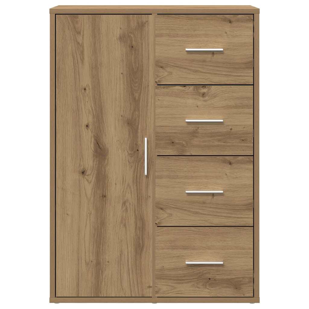 vidaXL Sideboard Artisan Oak 60 x 31 x 84 cm Engineered Wood