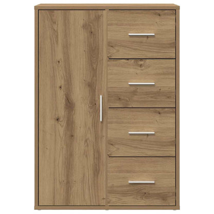 vidaXL Sideboard Artisan Oak 60 x 31 x 84 cm Engineered Wood