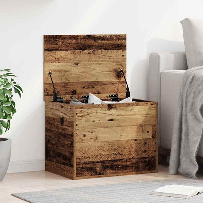vidaXL Storage Box Old wood 60 x 42 x 46 cm Engineered Wood