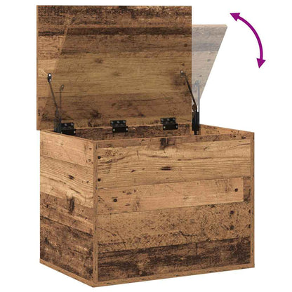 vidaXL Storage Box Old wood 60 x 42 x 46 cm Engineered Wood
