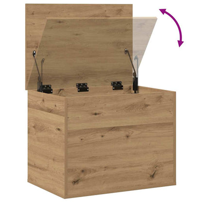 vidaXL Storage Box Artisan oak 60 x 42 x 46 cm Engineered Wood