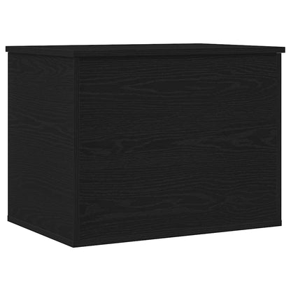 vidaXL Storage Box Black oak 60 x 42 x 46 cm Engineered Wood