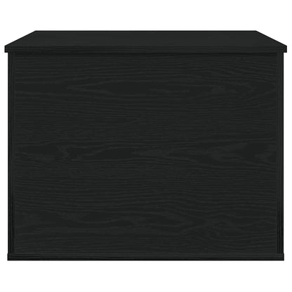 vidaXL Storage Box Black oak 60 x 42 x 46 cm Engineered Wood
