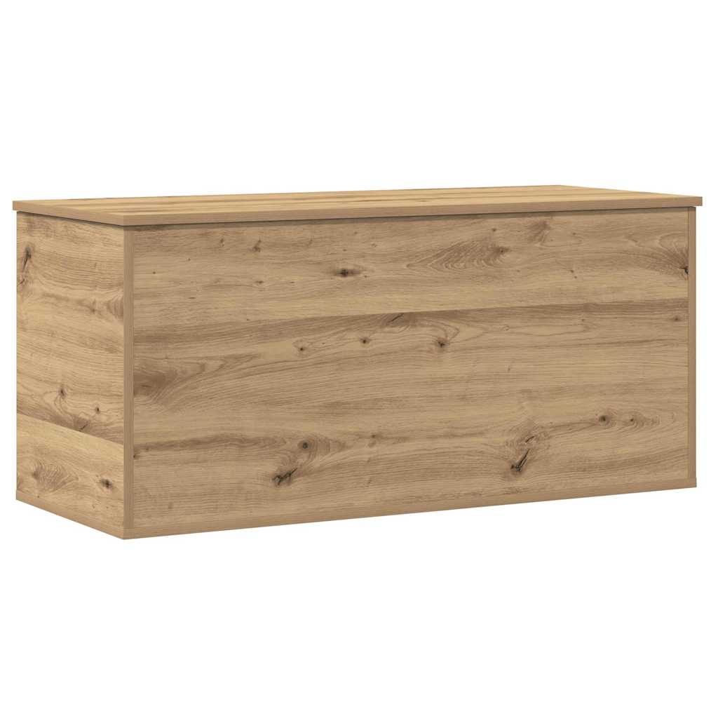 vidaXL Storage Box Artisan oak 100 x 42 x 46 cm Engineered Wood