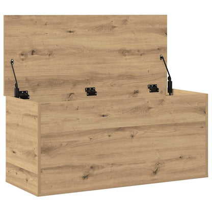 vidaXL Storage Box Artisan oak 100 x 42 x 46 cm Engineered Wood